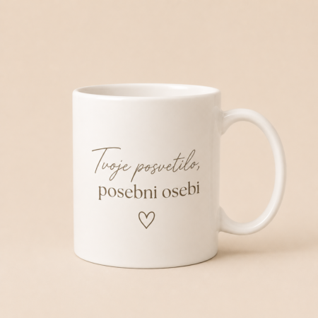 Skodelica - Posvetilo