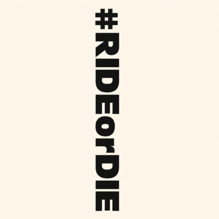 Nalepka - "RideorDie"