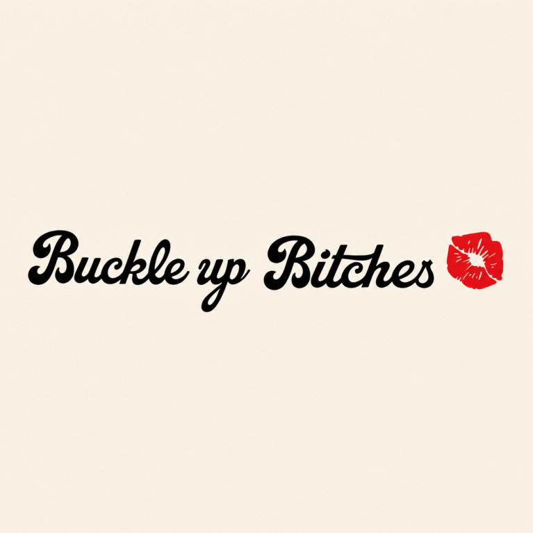 Nalepka - " Buckle up "
