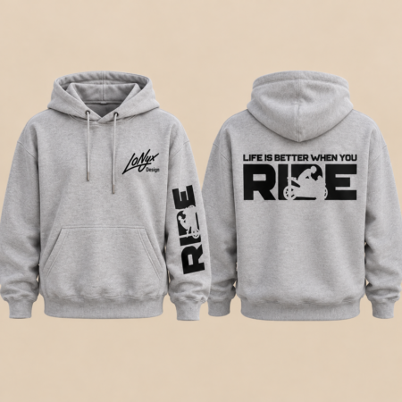 Moto hoodie - "Ride"